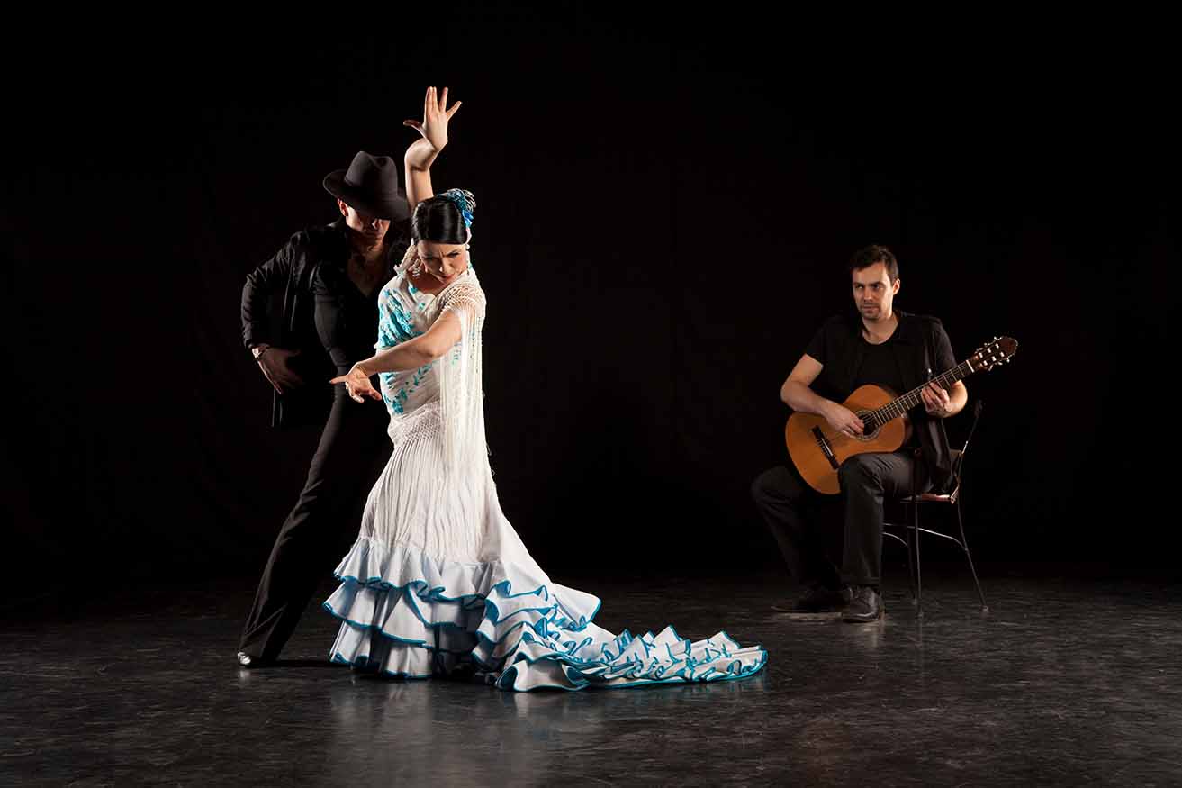 Flamenco dance show in Spain.