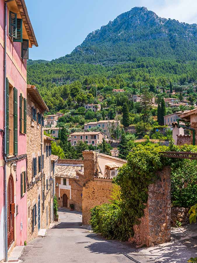 Beautiful village in Mallorca Deia