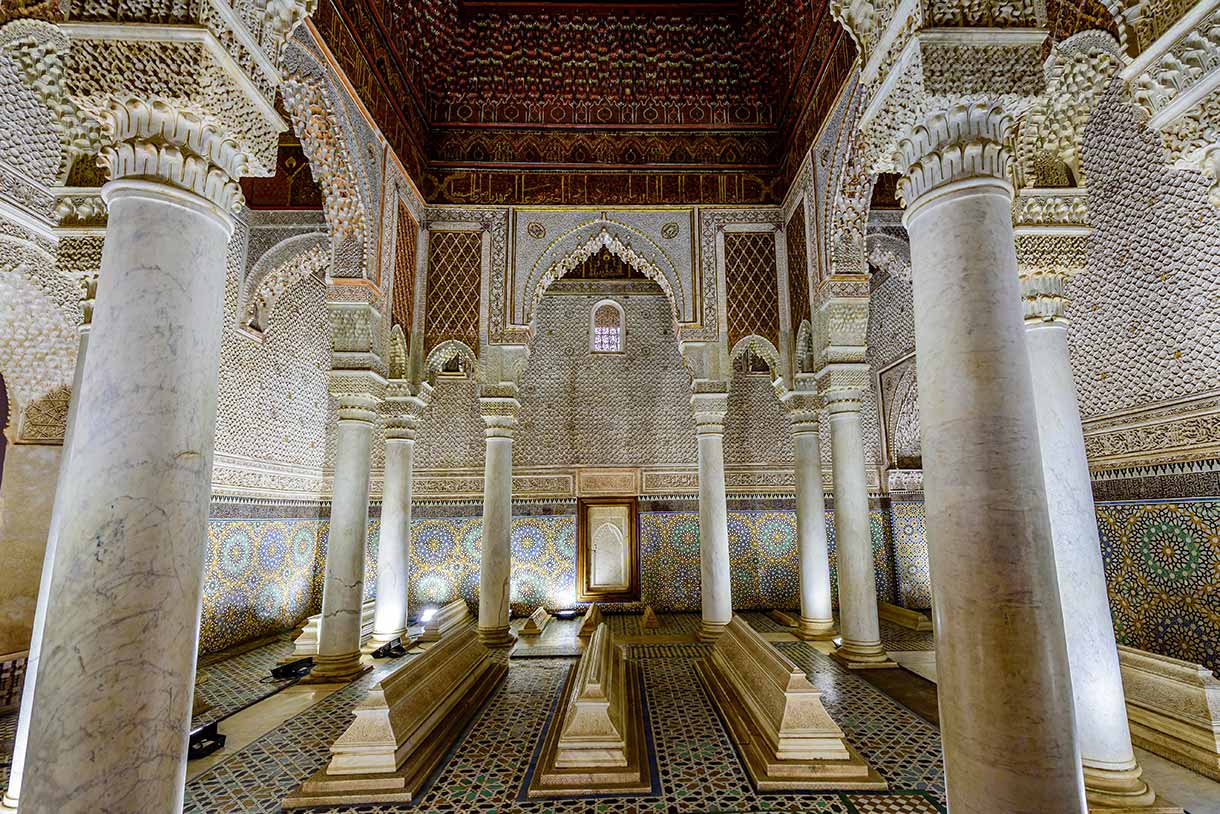 Saadian Tombs, Morocco, Marrakesh