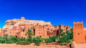 historical city of Ait ben Haddou in Morocco