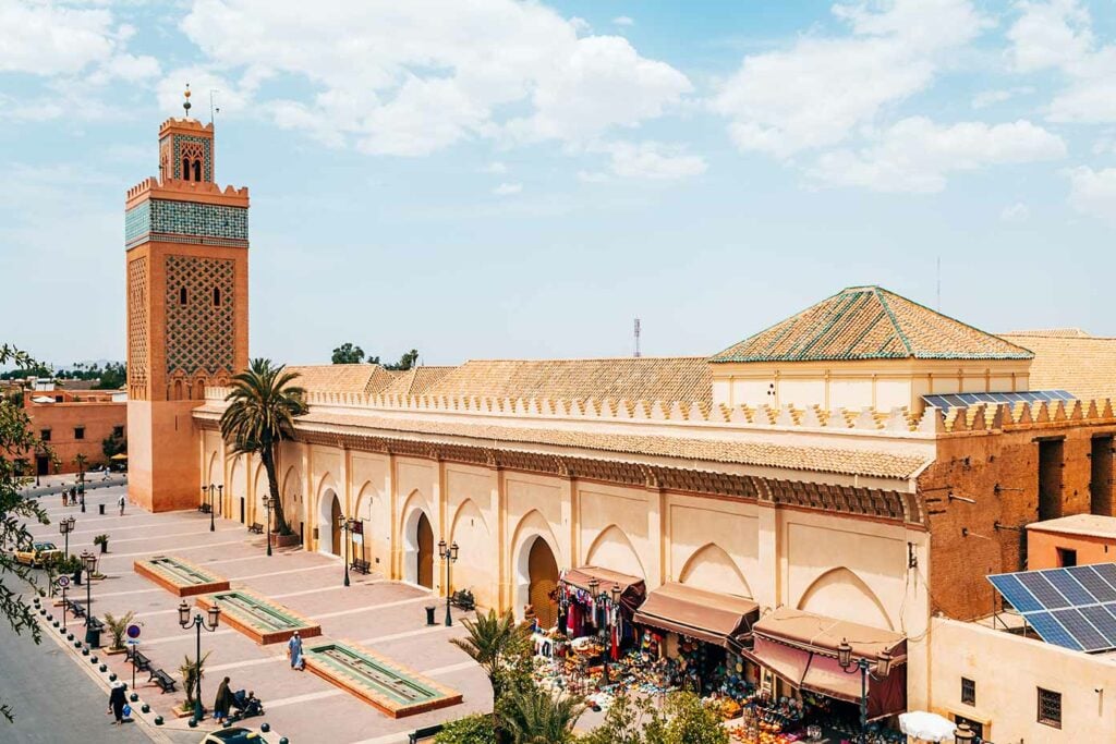 marrakech old medina city