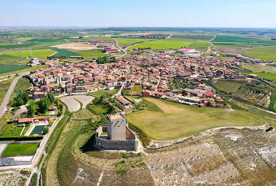 Castle of Tiedra, Valladolid, Spain