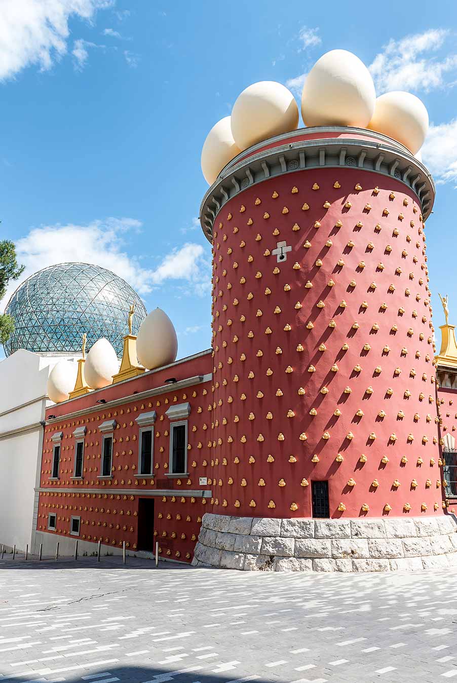 Salvador Dali museum in Figueras, Catalonia, Spain