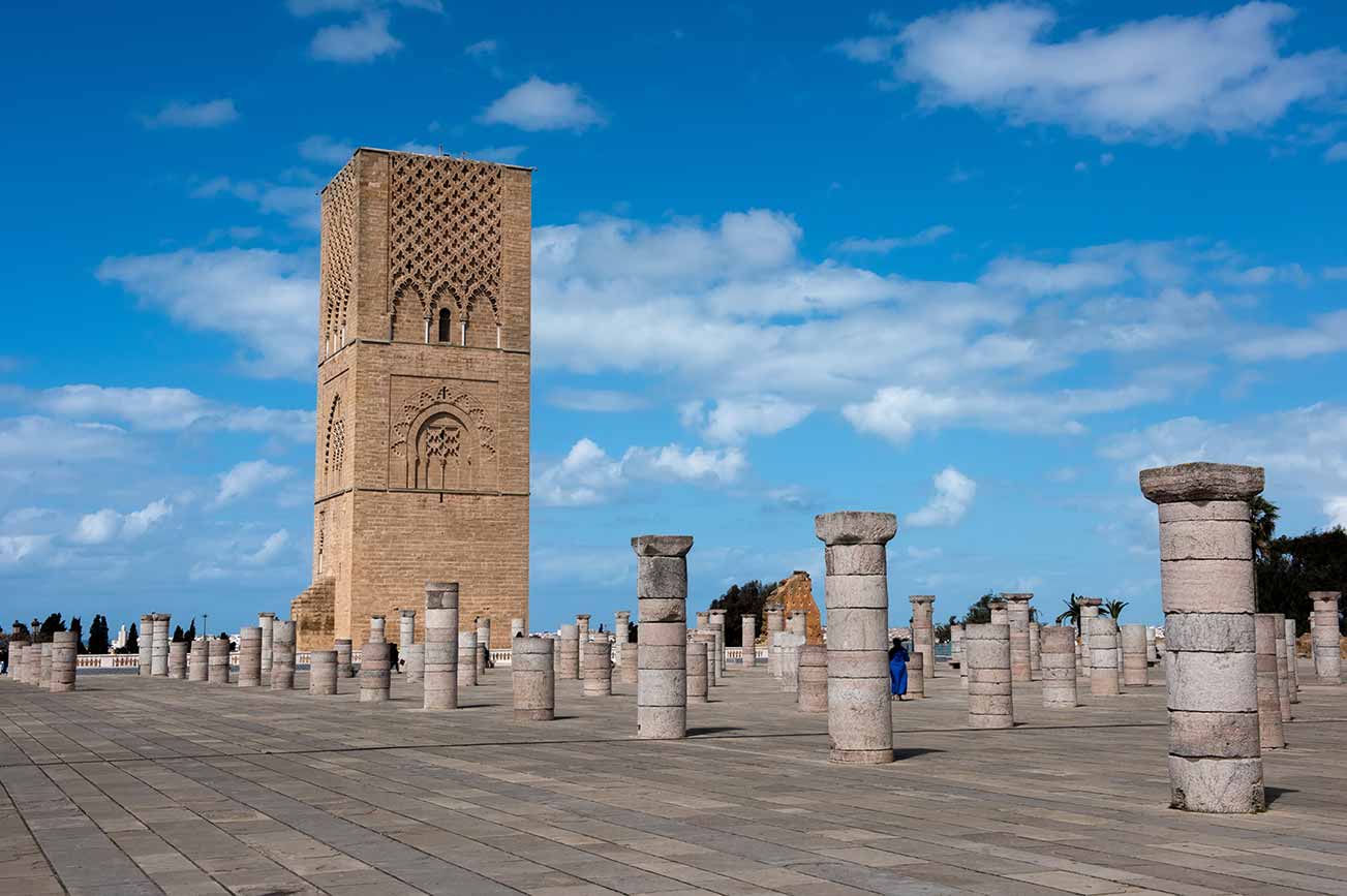 Hassan Tower, Rabat, Morocco