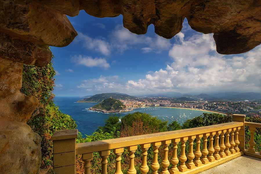 Mount Igueldo Viewpoint, San Sebastian, Spain