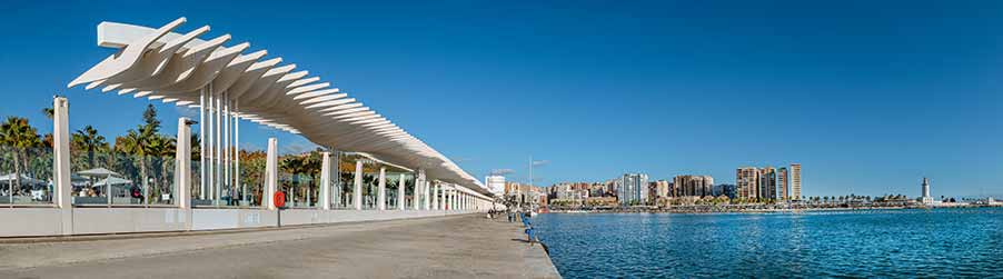 Muelle Uno,on malaga walking tour, Malaga Port, Spain