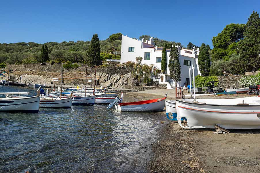 Port Lligat on Cape Creus on the Costa Brava Catalonia