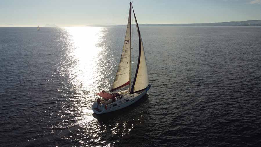 Sailing Boat Trip, Estepona, Spain