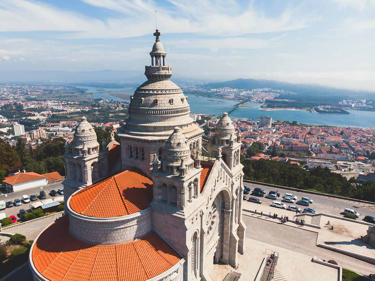 Viana do Castelo, Basilica Santa Luzia Church, Portugal